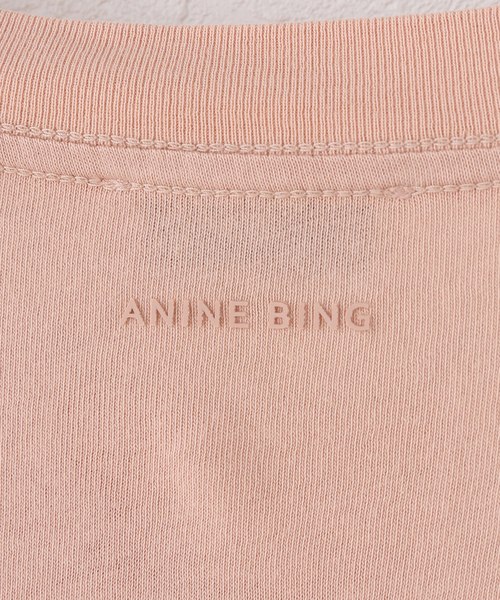 plage(プラージュ)の「ANINE BING / アニービン IVAN L SL PARIS トップス(Tシャツ/カットソー・レディース・ピンク・FREE)」の13枚目の写真