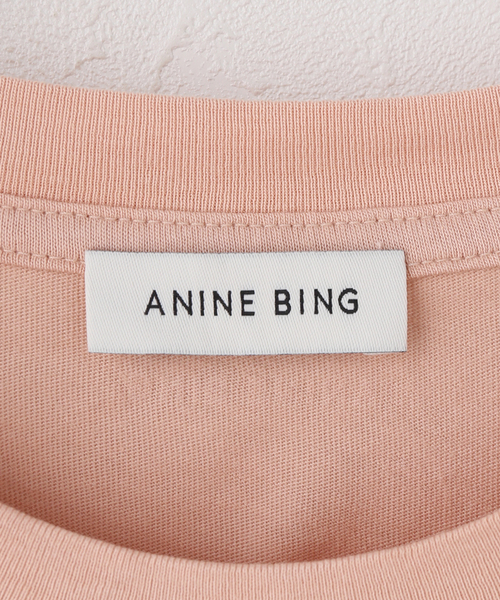 plage(プラージュ)の「ANINE BING / アニービン IVAN L SL PARIS トップス(Tシャツ/カットソー・レディース・ピンク・FREE)」の14枚目の写真