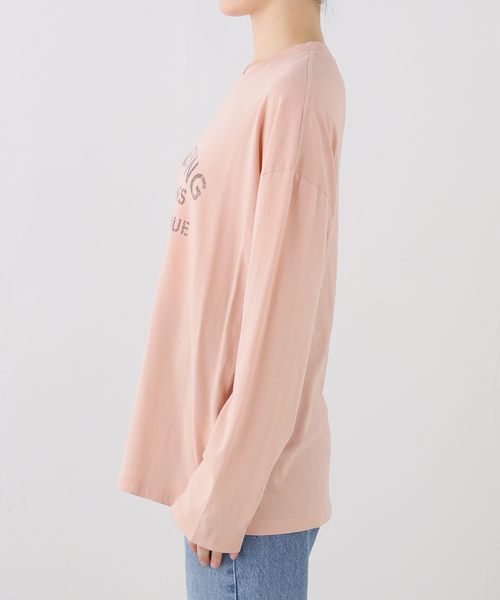 plage(プラージュ)の「ANINE BING / アニービン IVAN L SL PARIS トップス(Tシャツ/カットソー・レディース・ピンク・FREE)」の18枚目の写真