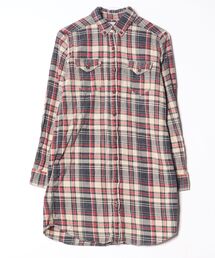 WORKERS（ワーカーズ）の「チェック柄シャツワンピース（シャツワンピース）」