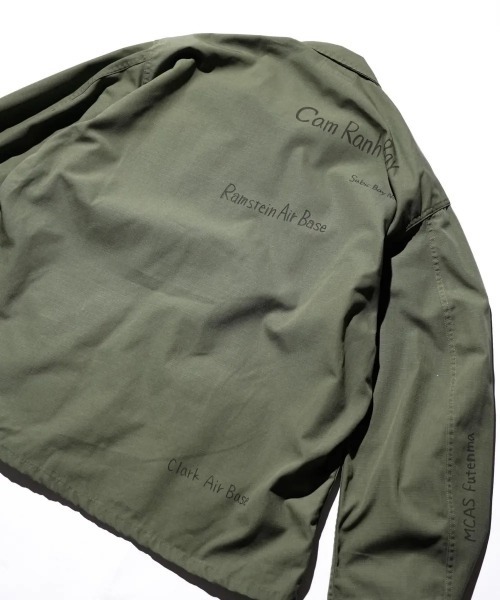 THRIFTY LOOK(スリフティールック)の「DOODLE US MADE FATIGUE 5TH(ミリタリージャケット・メンズ・オリーブ・X-LARGE)」の12枚目の写真