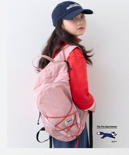 PENNEYS(ぺニーズ)の「【KIDS】【FOX×TYPY】洗える配色テックリュック10ℓ軽量(バックパック/リュック・キッズ・サックスブルー/パープル/ピンク/グレー/ミント/ブラック・ONE SIZE)」の6枚目の写真