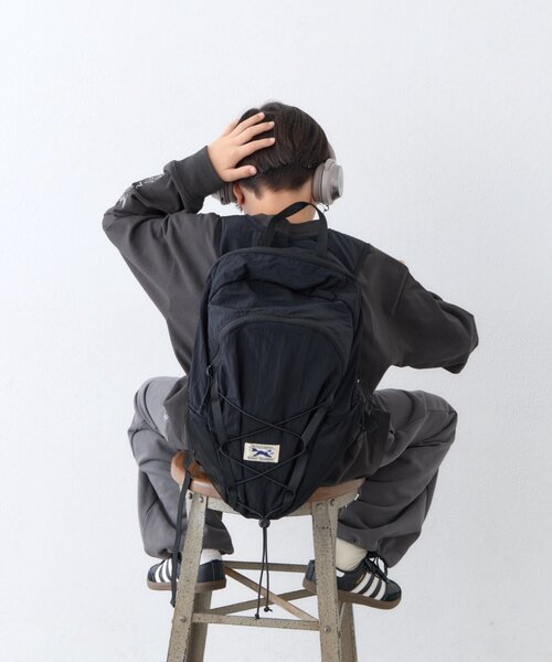 PENNEYS(ぺニーズ)の「【KIDS】【FOX×TYPY】洗える配色テックリュック10ℓ軽量(バックパック/リュック・キッズ・サックスブルー/パープル/ピンク/グレー/ミント/ブラック・ONE SIZE)」の9枚目の写真