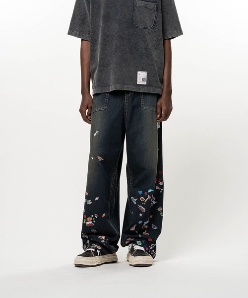 MIHARAYASUHIRO】BAKER JEANS w STICKER（その他パンツ）｜Maison