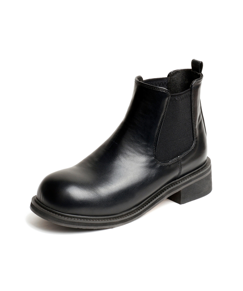 CESTI(セスティ)の「カーブクラシックチェルシーアンクルブーツ (ブラック)(ブーツ・レディース・ブラック・25cm/23cm/24.5cm/24cm/23.5cm/22.5cm)」の1枚目の写真