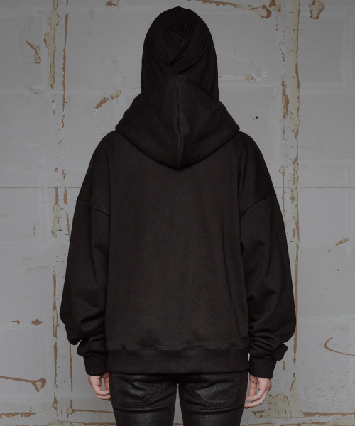 ROCKCAKE（ロックケーキ）の「World Graphic ジップアップフーディー - ブラック（パーカー・レディース・その他・SMALL/MEDIUM）」の4枚目の写真