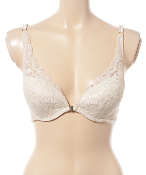 ANNEBRA(アンブラ)の「Louvre 3/4フロントホックブラジャー(ブラジャー・レディース・ピンク/ベージュ・B75/D70/D75/C75/F70/D80/B70/E75/E80/C70/E70/G70/C80)」の3枚目の写真