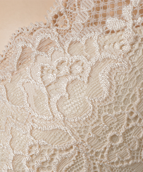 ANNEBRA(アンブラ)の「Louvre 3/4フロントホックブラジャー(ブラジャー・レディース・ピンク/ベージュ・B75/D70/D75/C75/F70/D80/B70/E75/E80/C70/E70/G70/C80)」の8枚目の写真