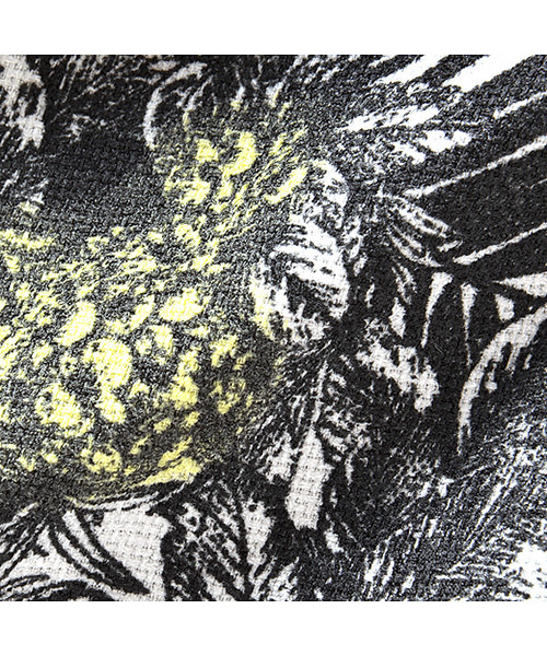 IEDIT（イディット）の「【S～XXL展開】ララステラ　コーディネイトがぱっと華やぐ大人ボタニカル柄スカート　 　　（スカート・レディース・ブラック×イエロー/グリーン系その他/ブラック×ホワイト・MEDIUM/LARGE/SMALL/XX-LARGE/X-LARGE）」の15枚目の写真