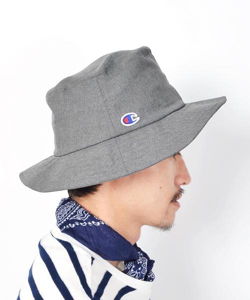 SHIPS(シップス)の「Champion(チャンピオン)×SHIPS AUTHENTIC: 別注 "ウールトロピカル調" バケットハット■(ハット・メンズ・グレー/カーキ/ネイビー・ONE SIZE)」の2枚目の写真