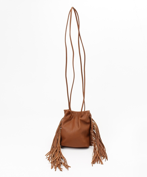 Spick & Span（スピックアンドスパン）の「【REMIREID】サイドフリンジショルダー◆（ショルダーバッグ・レディース・ブラウン/ブラック・FREE）」の11枚目の写真