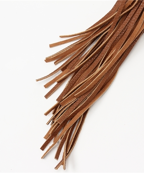 Spick & Span（スピックアンドスパン）の「【REMIREID】サイドフリンジショルダー◆（ショルダーバッグ・レディース・ブラウン/ブラック・FREE）」の7枚目の写真