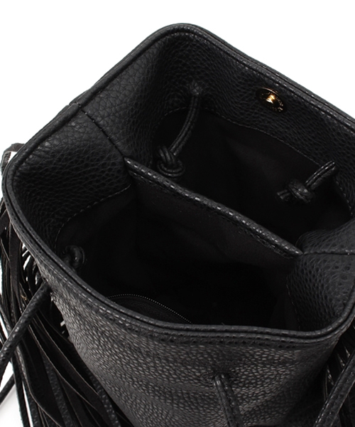 Spick & Span（スピックアンドスパン）の「【REMIREID】サイドフリンジショルダー◆（ショルダーバッグ・レディース・ブラウン/ブラック・FREE）」の9枚目の写真