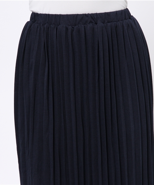 earth music&ecology(アースミュージックアンドエコロジー)の「【2016Summer】プリーツカットロングスカート(スカート・レディース・LT.Gray/ベージュ/ネイビー・FREE)」の9枚目の写真