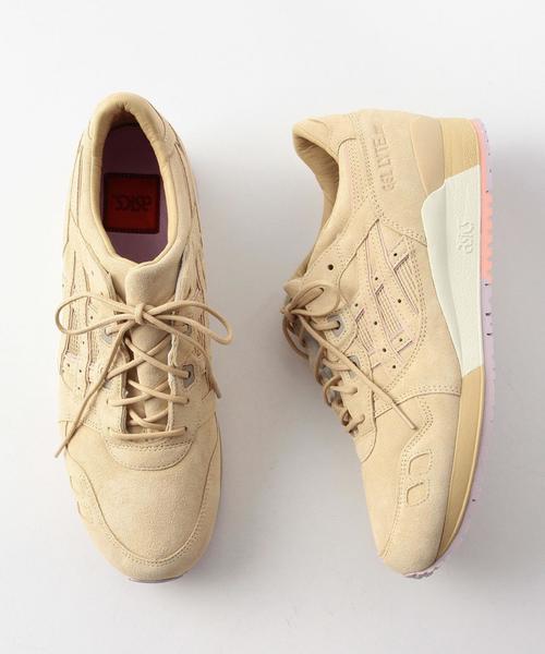 ASICS(アシックス)の「<ASICS Tiger × CLOT> GEL-LYTE Ⅲ/スニーカー(スニーカー・メンズ・ライラック/ベージュ・26cm/27.5cm/28.5cm/27cm/28cm)」の2枚目の写真