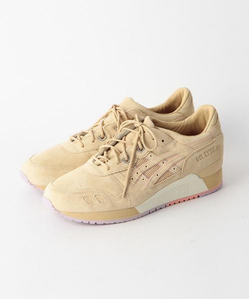 ASICS(アシックス)の「<ASICS Tiger × CLOT> GEL-LYTE Ⅲ/スニーカー(スニーカー・メンズ・ライラック/ベージュ・26cm/27.5cm/28.5cm/27cm/28cm)」の3枚目の写真