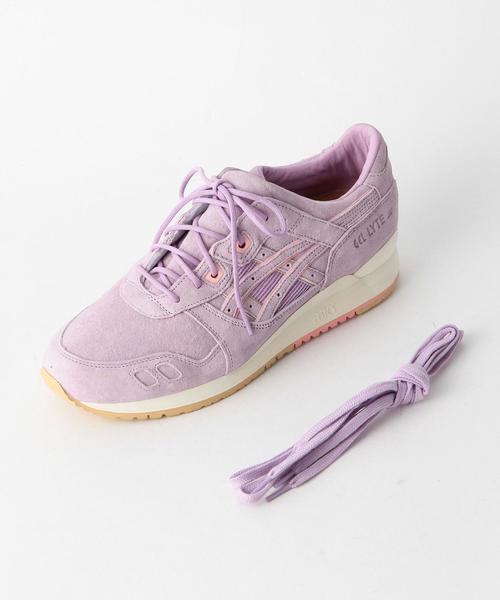 ASICS(アシックス)の「<ASICS Tiger × CLOT> GEL-LYTE Ⅲ/スニーカー(スニーカー・メンズ・ライラック/ベージュ・26cm/27.5cm/28.5cm/27cm/28cm)」の4枚目の写真