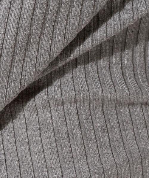 UNITED ARROWS（ユナイテッドアローズ）の「＜Marilyn Moon（マリリンムーン）＞ リブ オフショルダー ニット（ニット/セーター・レディース・ブラック/ライトグレー/ナチュラル/オレンジ系その他・フリー）」の17枚目の写真