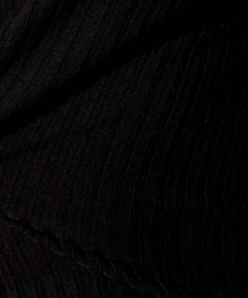 UNITED ARROWS（ユナイテッドアローズ）の「＜Marilyn Moon（マリリンムーン）＞ リブ オフショルダー ニット（ニット/セーター・レディース・ブラック/ライトグレー/ナチュラル/オレンジ系その他・フリー）」の7枚目の写真