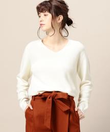BEAUTY&YOUTH UNITED ARROWS | BY コットン×カシミヤ Vネックニット(ニット/セーター)