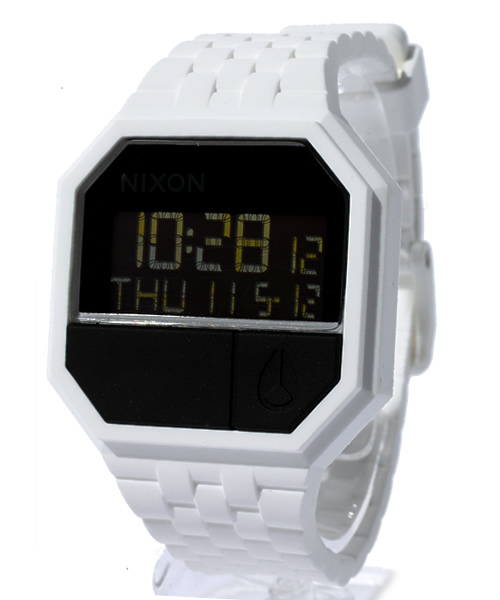 NIXON（ニクソン）の「THE RUBBER RE-RUN（アナログ腕時計・メンズ・ホワイト/スカイブルー/ブラック/パープル/ネイビー/レッド/ブラック系その他/グレー系その他/その他/ホワイト×ブラック/オレンジ/グリーン/ブラック×カーキ・FREE）」の3枚目の写真