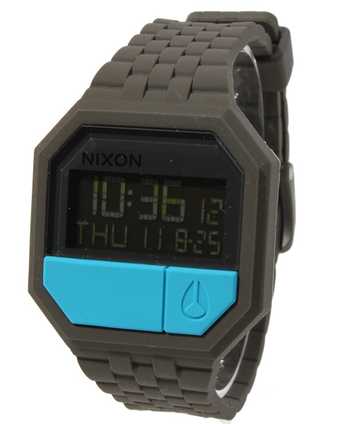 NIXON（ニクソン）の「THE RUBBER RE-RUN（アナログ腕時計・メンズ・ホワイト/スカイブルー/ブラック/パープル/ネイビー/レッド/ブラック系その他/グレー系その他/その他/ホワイト×ブラック/オレンジ/グリーン/ブラック×カーキ・FREE）」の7枚目の写真