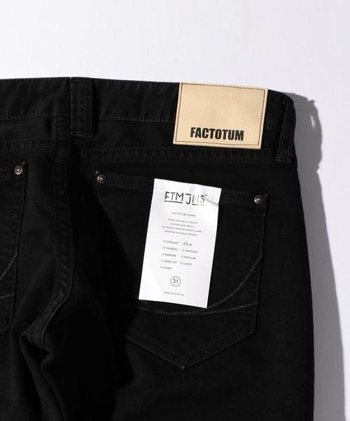 FACTOTUM(ファクトタム)の「<FACTOTUM> JNS 14 SLIM DNM/デニムパンツ ◆(デニムパンツ・メンズ・ブラック/ネイビー・31inch/30inch/29inch)」の8枚目の写真