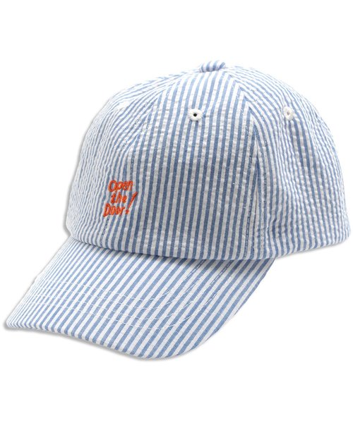F.O.KIDS（エフオーキッズ）の「17SSベースボールCAP（キャップ・キッズ・ネイビー/ストライプ/ブルー/ピンク/レインボー・50/54/58）」の5枚目の写真