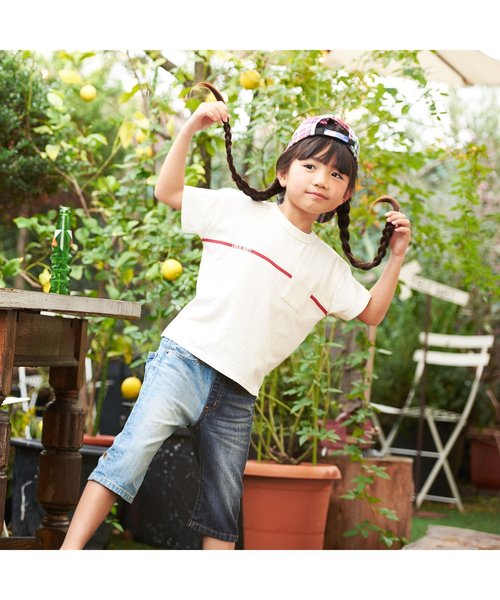 F.O.KIDS（エフオーキッズ）の「17SSベースボールCAP（キャップ・キッズ・ネイビー/ストライプ/ブルー/ピンク/レインボー・50/54/58）」の8枚目の写真