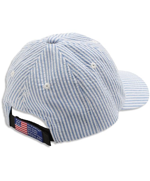 F.O.KIDS（エフオーキッズ）の「17SSベースボールCAP（キャップ・キッズ・ネイビー/ストライプ/ブルー/ピンク/レインボー・50/54/58）」の11枚目の写真