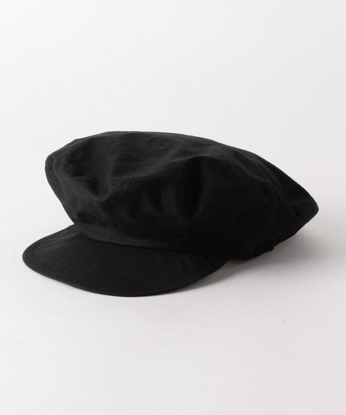 KIJIMA TAKAYUKI（キジマ　タカユキ）の「＜KIJIMA TAKAYUKI(キジマ タカユキ)＞ BERET&CASQUETTE（ハンチング/ベレー帽・メンズ・ブラック/ネイビー・3/2）」の2枚目の写真