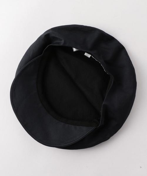 KIJIMA TAKAYUKI（キジマ　タカユキ）の「＜KIJIMA TAKAYUKI(キジマ タカユキ)＞ BERET&CASQUETTE（ハンチング/ベレー帽・メンズ・ブラック/ネイビー・3/2）」の6枚目の写真