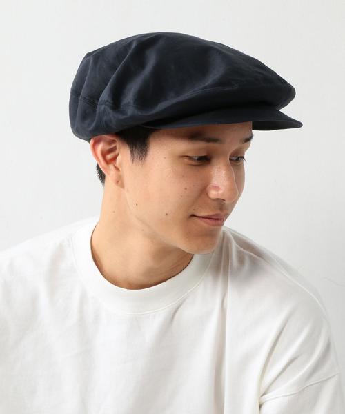 KIJIMA TAKAYUKI（キジマ　タカユキ）の「＜KIJIMA TAKAYUKI(キジマ タカユキ)＞ BERET&CASQUETTE（ハンチング/ベレー帽・メンズ・ブラック/ネイビー・3/2）」の7枚目の写真