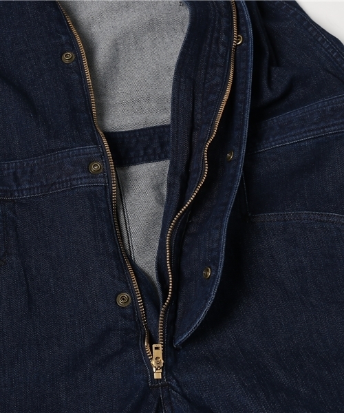 BEN DAVIS/PROJECT LINE（ベンデイビスプロジェクトライン）の「BEN DAVIS PROJECT LINE JAMES（つなぎ/オールインワン・メンズ・インディゴブルー・SMALL/LARGE/MEDIUM）」の9枚目の写真