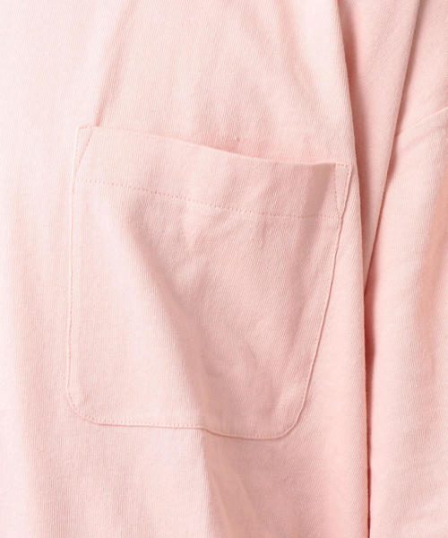 BEAUTY&YOUTH UNITED ARROWS（ビューティーアンドユースユナイテッドアローズ）の「【WEB限定】 by スーパービッグ Tシャツ ◆（Tシャツ/カットソー・メンズ・ホワイト/ベージュ/ライム/ネイビー/ライトピンク/ダークグリーン・MEDIUM/LARGE/SMALL）」の18枚目の写真