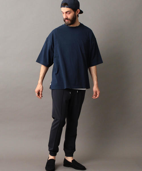 BEAUTY&YOUTH UNITED ARROWS（ビューティーアンドユースユナイテッドアローズ）の「【WEB限定】 by スーパービッグ Tシャツ ◆（Tシャツ/カットソー・メンズ・ホワイト/ベージュ/ライム/ネイビー/ライトピンク/ダークグリーン・MEDIUM/LARGE/SMALL）」の16枚目の写真