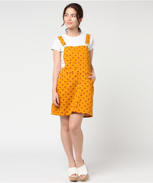 WEGO（ウィゴー）の「WEGO/Aラインジャンパースカート（ジャンパースカート・レディース・その他1/その他2・FREE）」の6枚目の写真