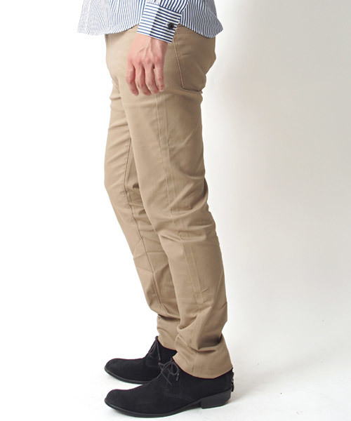 TopIsm(トップイズム)の「ストレッチ チノ スキニーパンツ(チノパンツ・メンズ・グリーン系カモフラージュ/チェック/ベージュ/ブラック/チャコールグレー×ブラック/チャコール/グレー系カモフラージュ/ホワイト/カーキ/ワイン/ネイビー・L/LL/M/S/3L)」の13枚目の写真