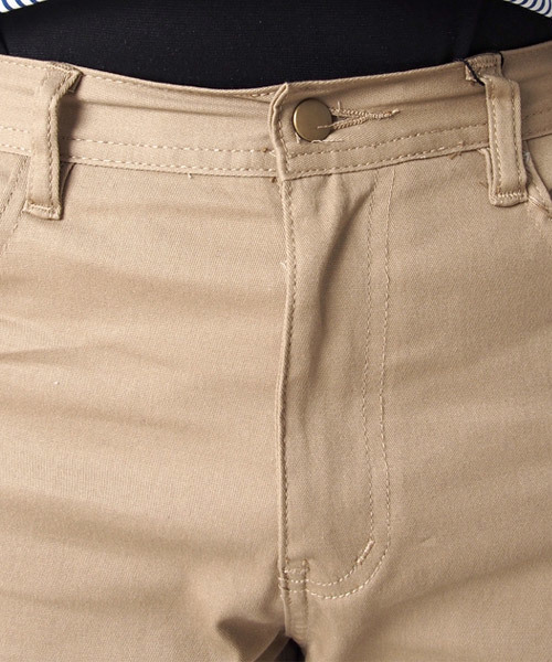 TopIsm(トップイズム)の「ストレッチ チノ スキニーパンツ(チノパンツ・メンズ・グリーン系カモフラージュ/チェック/ベージュ/ブラック/チャコールグレー×ブラック/チャコール/グレー系カモフラージュ/ホワイト/カーキ/ワイン/ネイビー・L/LL/M/S/3L)」の15枚目の写真