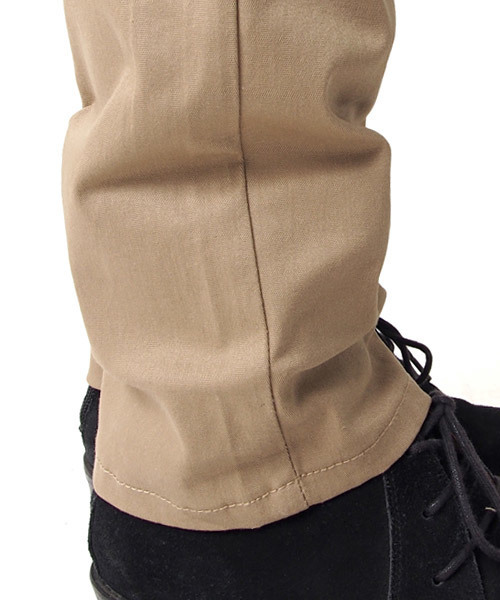 TopIsm(トップイズム)の「ストレッチ チノ スキニーパンツ(チノパンツ・メンズ・グリーン系カモフラージュ/チェック/ベージュ/ブラック/チャコールグレー×ブラック/チャコール/グレー系カモフラージュ/ホワイト/カーキ/ワイン/ネイビー・L/LL/M/S/3L)」の18枚目の写真