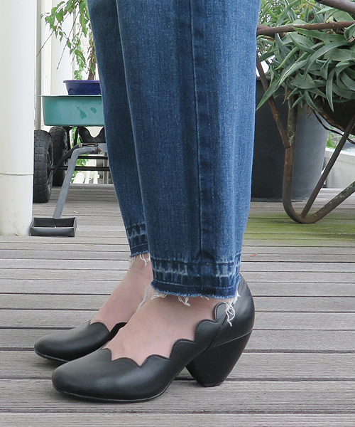 Ne-net（ネネット）の「S (S)サイドラインデニム（デニムパンツ・レディース・ネイビー・02/01/03）」の8枚目の写真