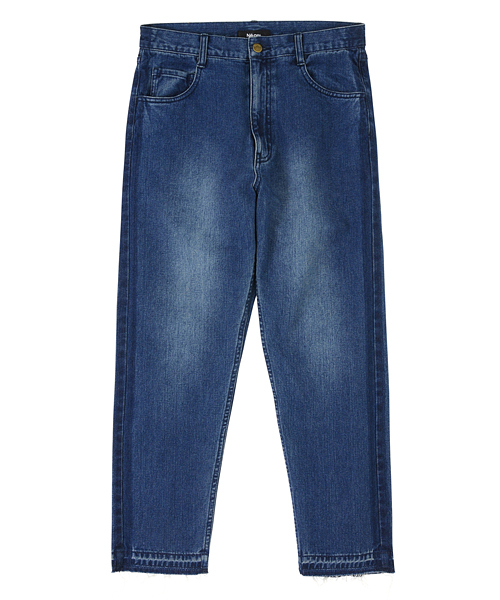 Ne-net（ネネット）の「S (S)サイドラインデニム（デニムパンツ・レディース・ネイビー・02/01/03）」の9枚目の写真