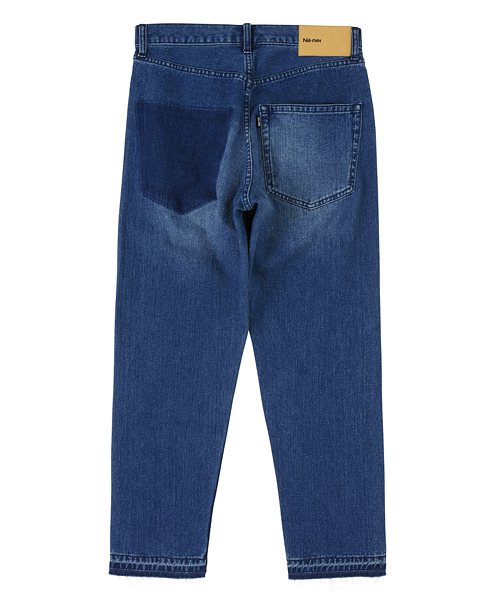 Ne-net（ネネット）の「S (S)サイドラインデニム（デニムパンツ・レディース・ネイビー・02/01/03）」の10枚目の写真