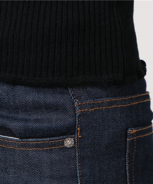 WEGO（ウィゴー）の「WEGO/フリルネックノースリーブニット（ニット/セーター・レディース・ブラック/オフホワイト/ダークグリーン/パープル/ワイン・MEDIUM/LARGE）」の11枚目の写真