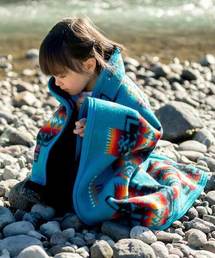 PENDLETON｜ペンドルトンのブランケット（ブルー・ネイビー/青色