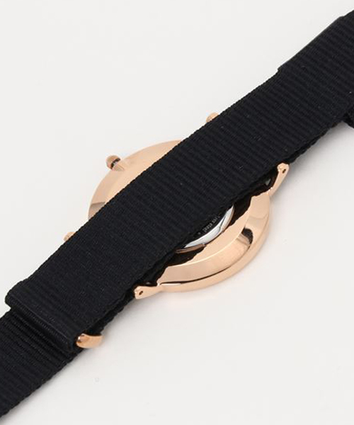 Daniel Wellington（ダニエルウェリントン）の「Daniel Wellington / ダニエル・ウェリントン CLASSIC PETITE CORNWALL クラシックペティート コーンウォール 36mm クォーツ DW00100259（アナログ腕時計・メンズ・ブラック×ゴールド・FREE）」の5枚目の写真