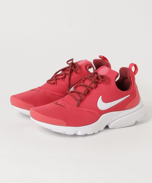 NIKE(ナイキ)の「【NIKE】 910569 プレストフライ(スニーカー・レディース・ピンク/ブラック・23.5cm/23cm/24.5cm/24cm)」の2枚目の写真