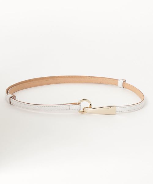 RIVE DROITE（リヴドロワ）の「ビット付きベルト-（ベルト・レディース・ホワイト/ブラック・FREE）」の4枚目の写真