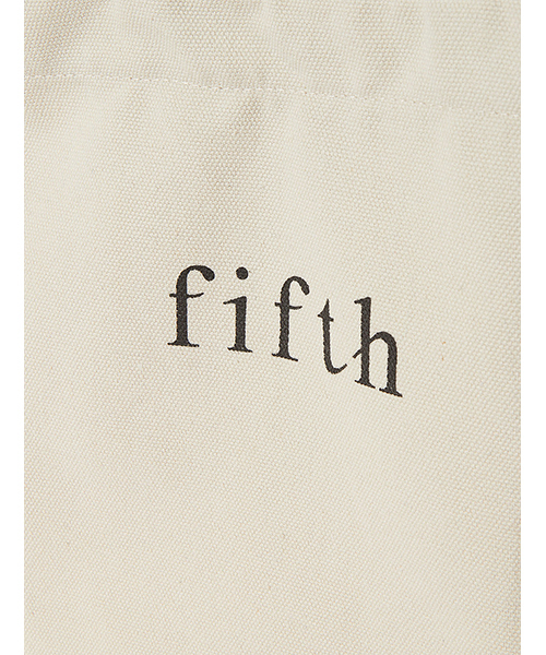 fifth(フィフス)の「【5周年】ロゴ2wayトートバッグ(トートバッグ・レディース・オフホワイト・FREE)」の5枚目の写真