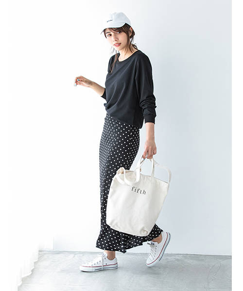 fifth(フィフス)の「【5周年】ロゴ2wayトートバッグ(トートバッグ・レディース・オフホワイト・FREE)」の12枚目の写真